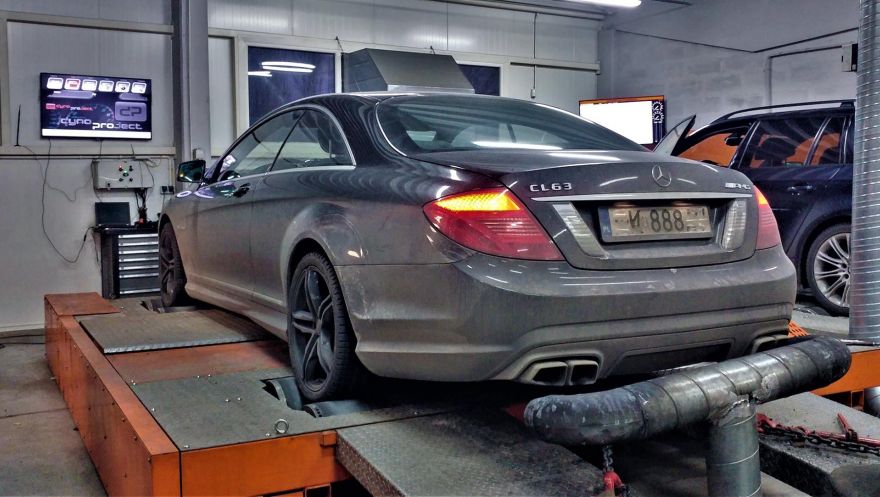 MERCEDES-BENZ CL63 AMG 544HP – STAGE 1